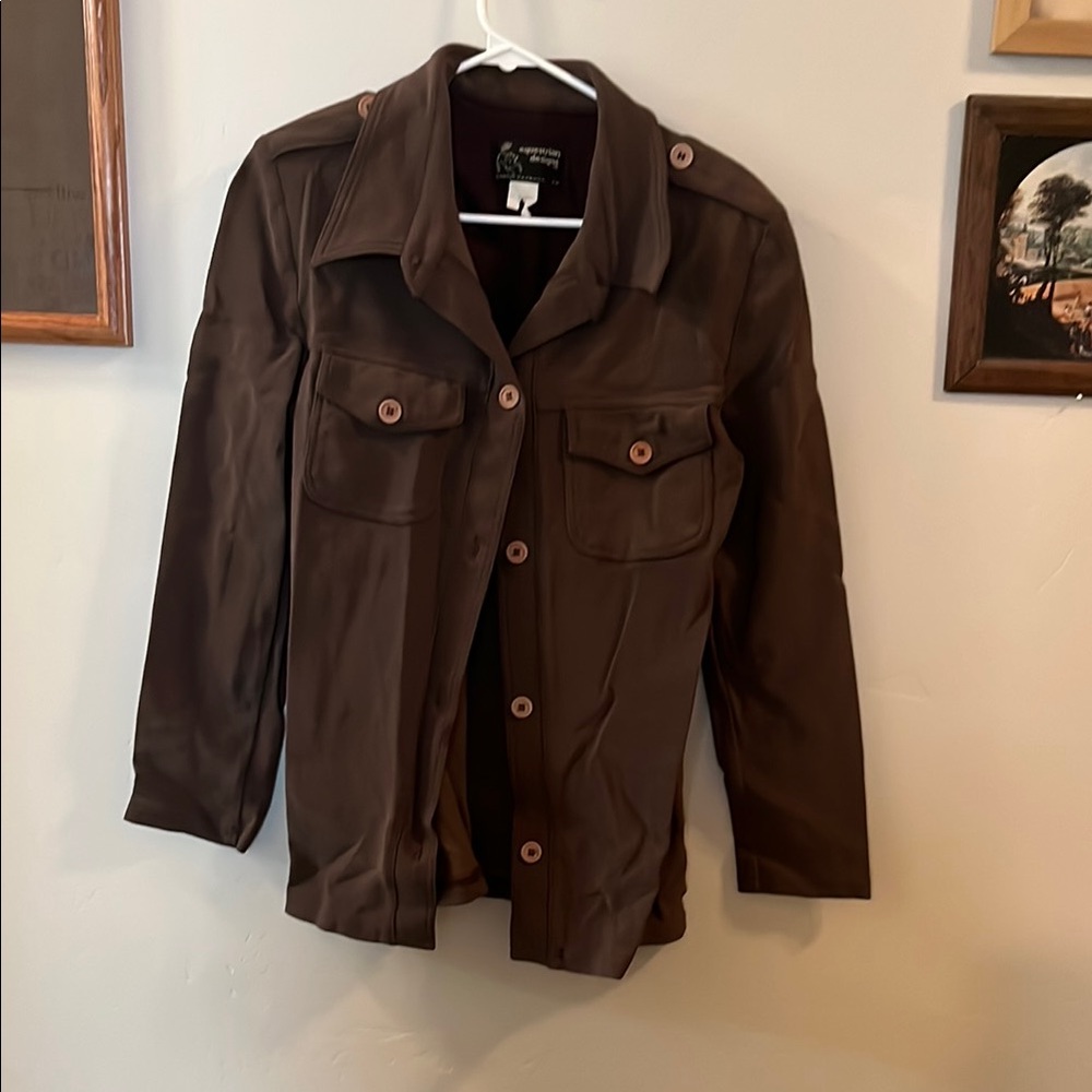 Equestrian Designs Dark Brown Jacket